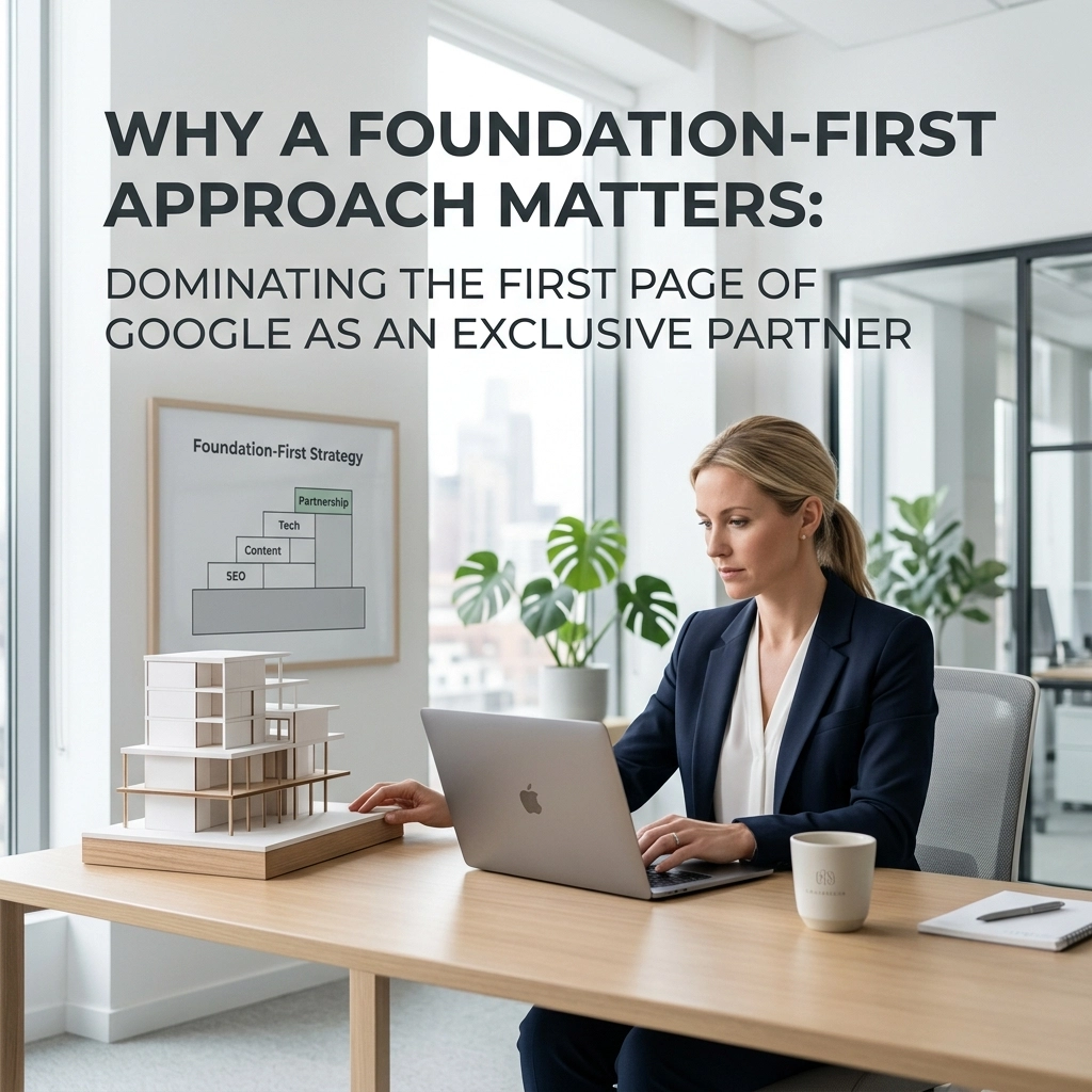 Why a Foundation-First Approach Matters: Dominating the First Page of Google as an Exclusive Partner