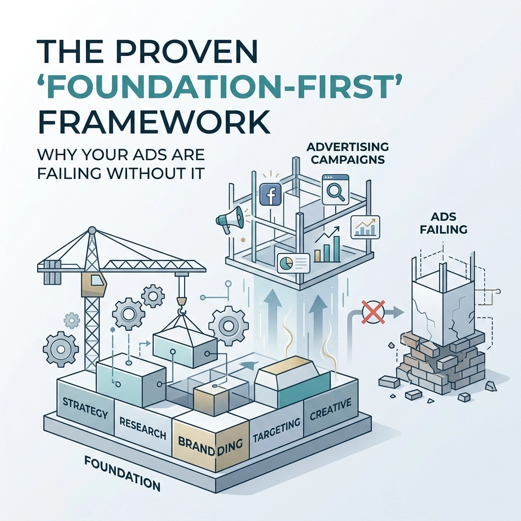 The Proven “Foundation-First” Framework: Why Your Ads Are Failing Without It