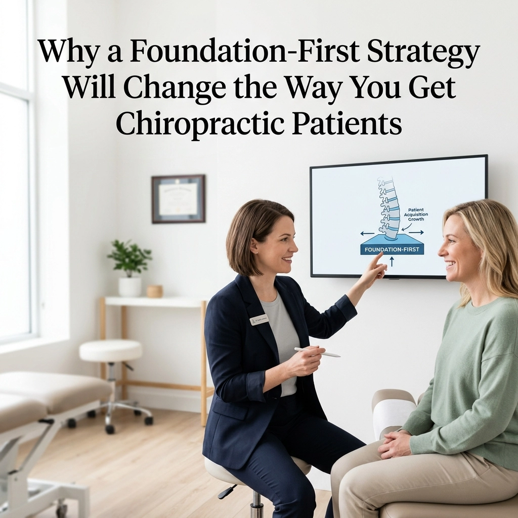 Why a Foundation-First Strategy Will Change the Way You Get Chiropractic Patients
