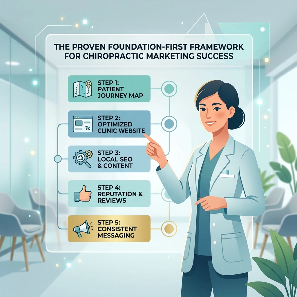The Proven Foundation-First Framework for Chiropractic Marketing Success