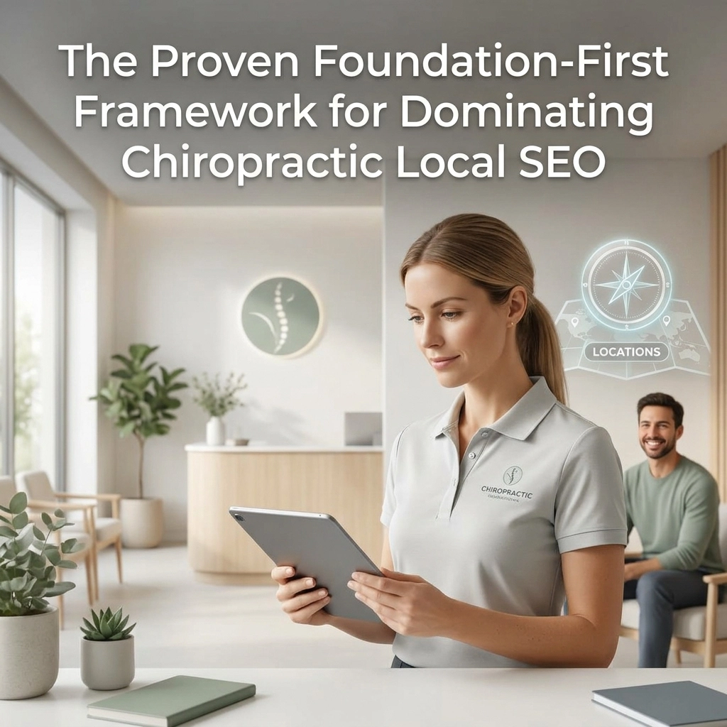 The Proven Foundation-First Framework for Dominating Chiropractic Local SEO