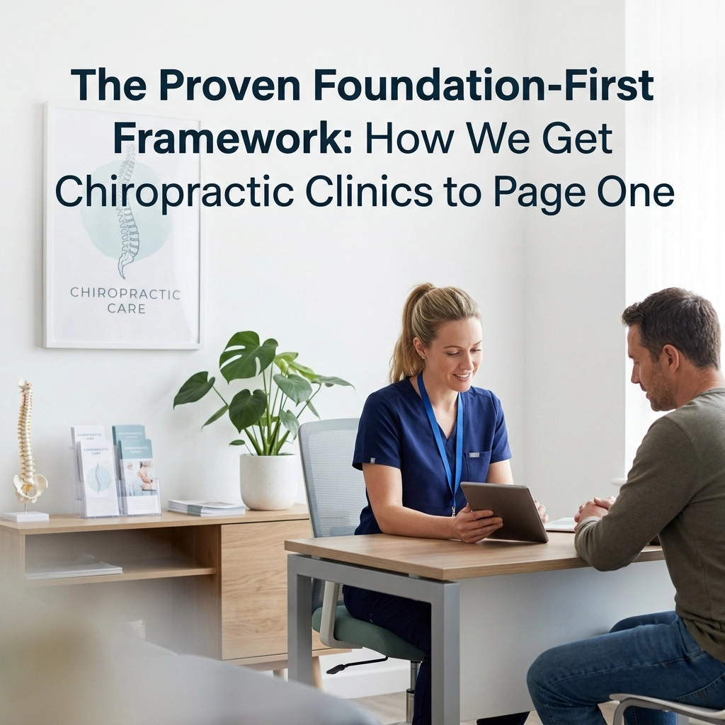 The Proven Foundation-First Framework: How We Get Chiropractic Clinics to Page One